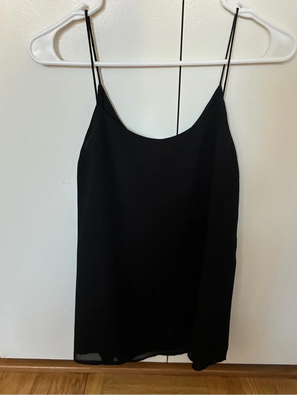 Naked Zebra Black Strappy Blouse